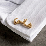 Arabic & Farsi Name Cufflinks | Personalised Gift for Him | 925 Silver