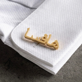 Arabic & Farsi Name Cufflinks | Personalised Gift for Him | 925 Silver