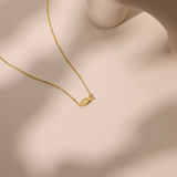 Dainty Fish Necklace | Minimalist Ocean Pendant | Sterling Silver