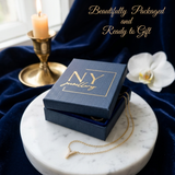 Memorial necklace in premium gift box — bereavement gift
