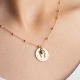 Baby Footprint Necklace, Actual Baby Handprint Necklace, Baby Loss Keepsake, Miscarriage, Angel Baby Memorial, Still Born Gift - C1