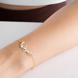 Personalised Name Bracelet, Silver Nameplate Bracelet, Custom Gold Name Jewellery, Christmas, Mother, New Mum, Bridesmaid, Teenage Girl Gift