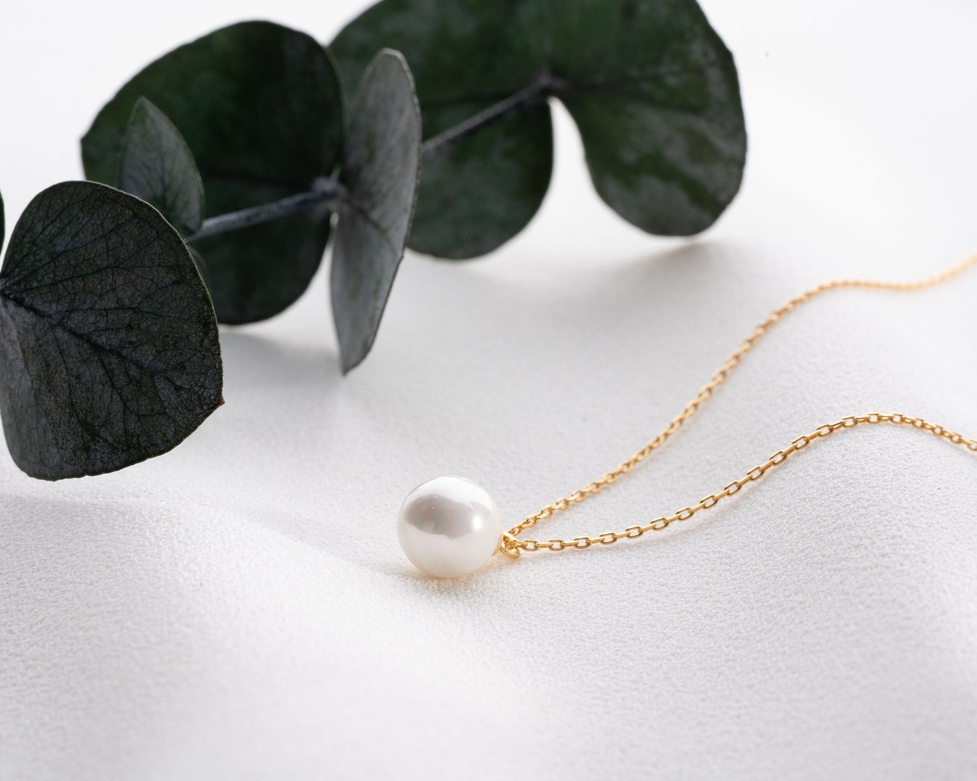 Dainty Pearl Necklace, Single Pearl Necklace, Sterling Silver White Pearl Pendant, Bridal Shower, Bride, Bridesmaid, Wedding, New Mom Gift
