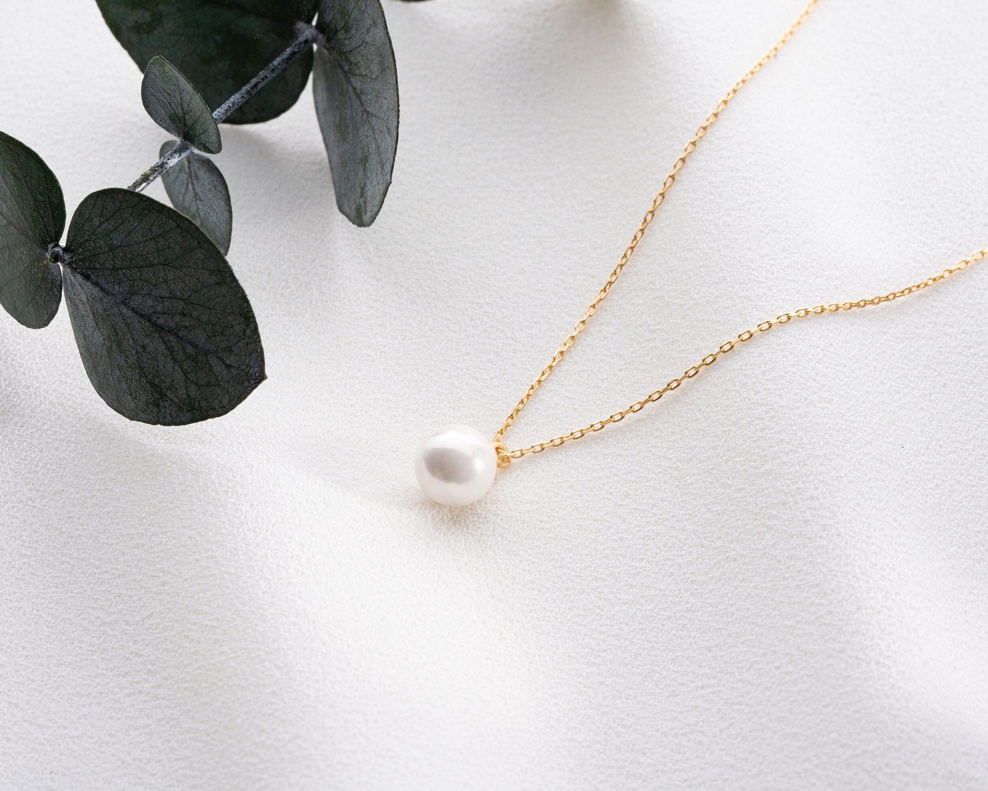 Dainty Pearl Necklace, Single Pearl Necklace, Sterling Silver White Pearl Pendant, Bridal Shower, Bride, Bridesmaid, Wedding, New Mom Gift