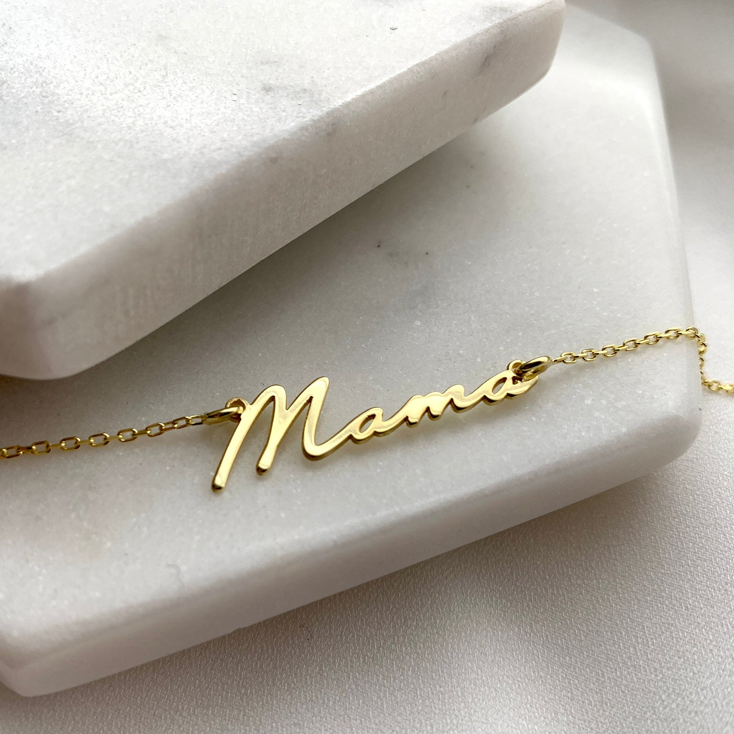 Two Name Necklace, Double Name Necklace, Three Name Jewellery, Multiple Name Necklace, Gold Name Necklace, Mother Necklace, Mama Necklace
