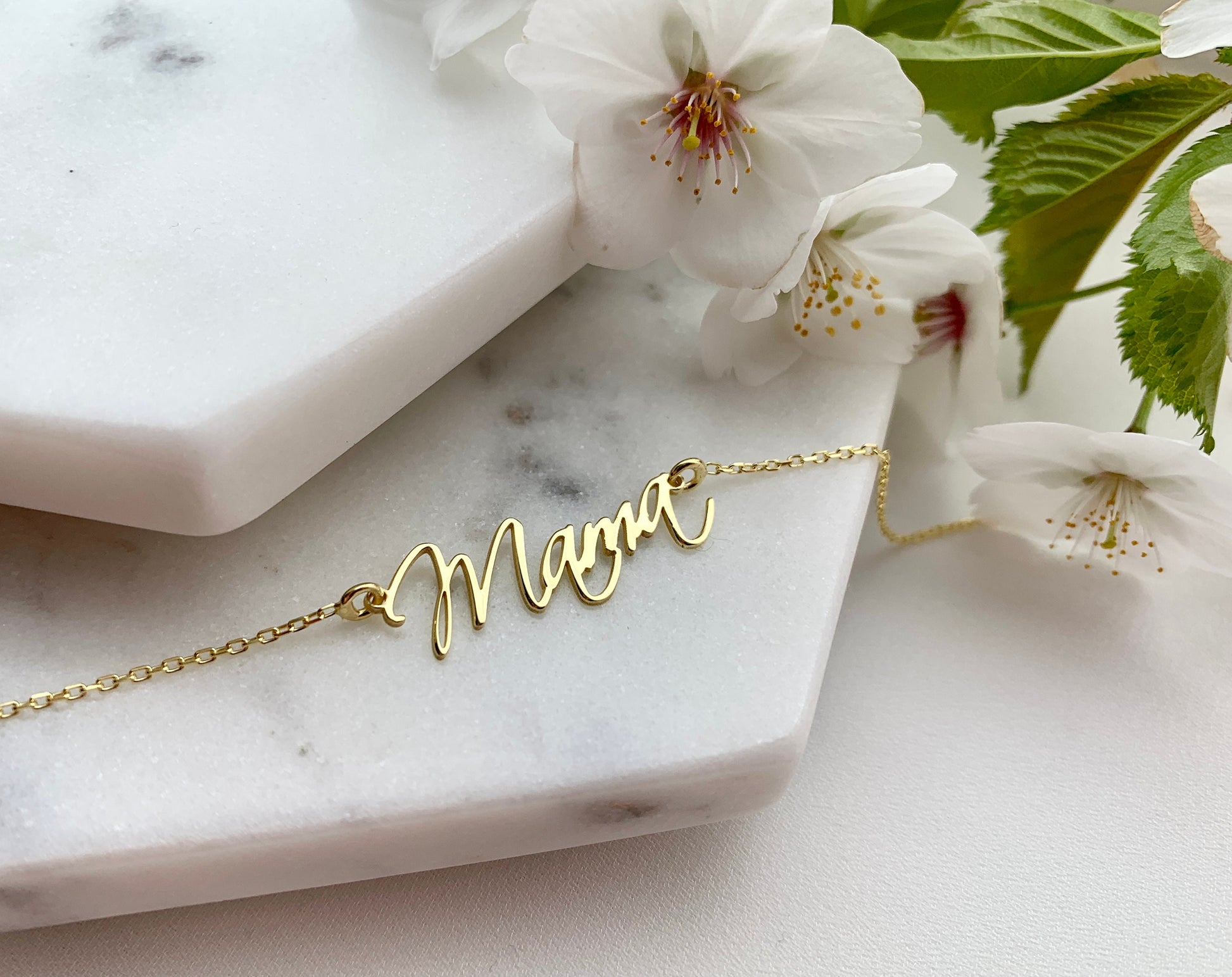 Two Name Necklace, Double Name Necklace, Three Name Jewellery, Multiple Name Necklace, Gold Name Necklace, Mother Necklace, Mama Necklace
